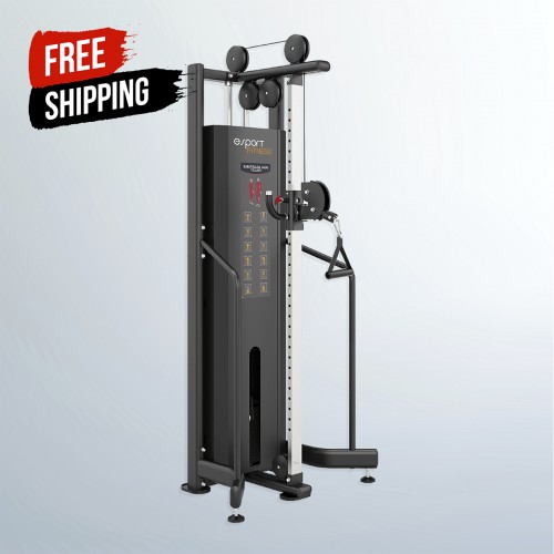 THE FREE SHIPPING code is eSPORT HI / LOW PULLEY STATION CAN BE EXPENDED TO 5 STACK