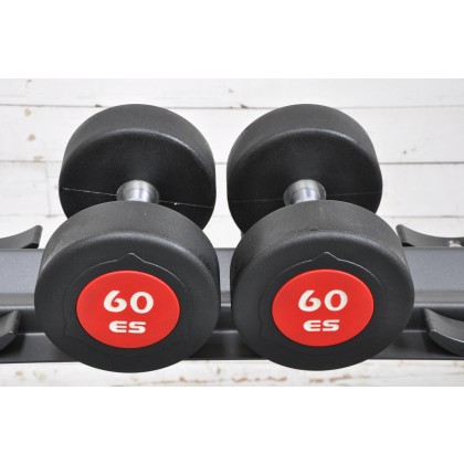 THE FREE SHIPPING code is eSPORT (NEW LOWER PRICE $3.50 / lb 60LB eS eSPORT Urethane Dumbbell – Pair 