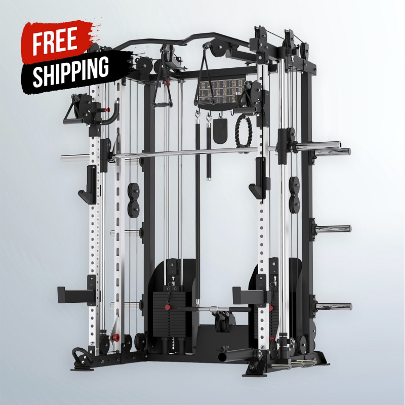 NEW LOW PRICE + FREE SHIPPING THE FREE SHIPPING code is eSPORT (NEW eSPORT C5 MULTIFUNCTION BODYBUILDING SYSTEM 