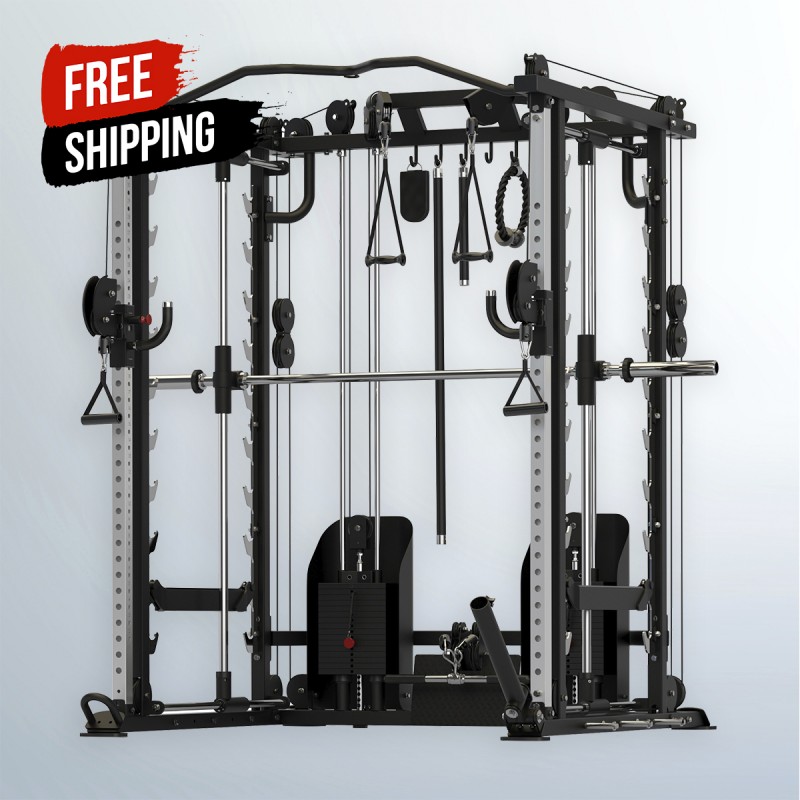 NEW LOW PRICE + FREE SHIPPING THE FREE SHIPPING code is eSPORT  NEW eSPORT C9 MULTIFUNCTION BODYBUILDING SYSTEM 