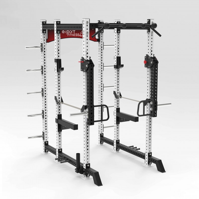 NEW eSPORT PREMIUM COMERCIAL JUNGLE RACK SYSTEM LEVERAGE ARMS AND COTON SAFTY BARS CF198