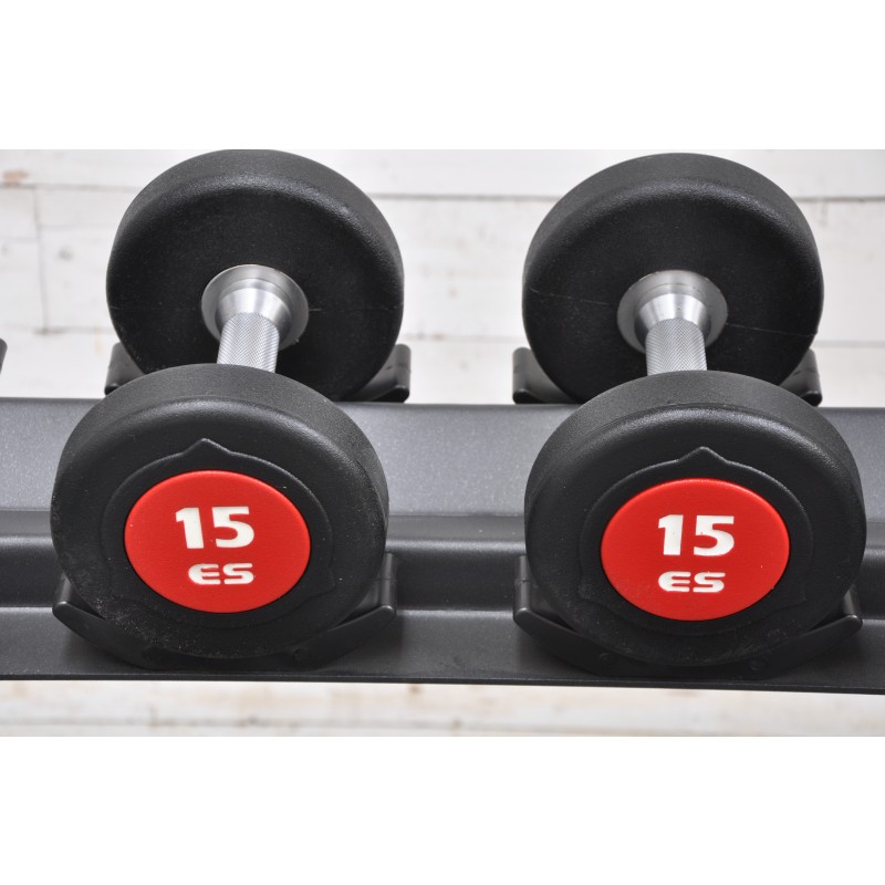 THE FREE SHIPPING code is eSPORT (NEW LOWER PRICE $4.00 / lb 15LB eS eSPORT Urethane Dumbbell – Pair 