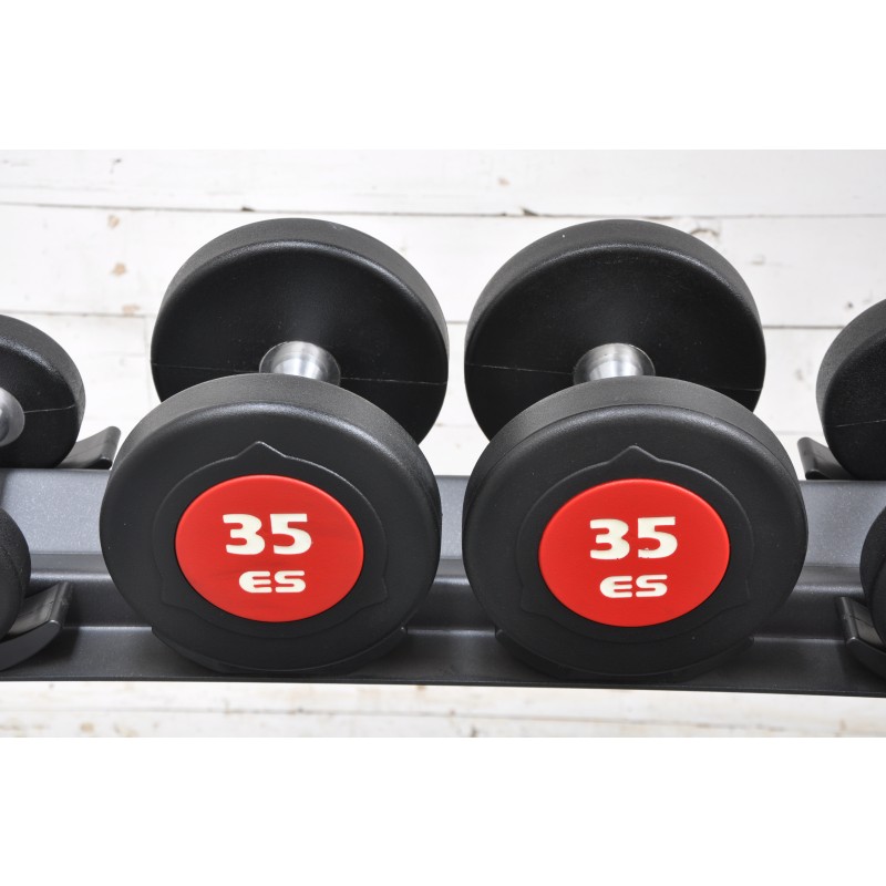 THE FREE SHIPPING code is eSPORT (NEW LOWER PRICE $3.50 / lb 35LB eS eSPORT Urethane Dumbbell – Pair 