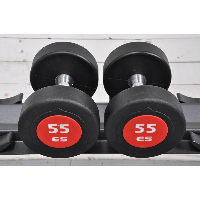 THE FREE SHIPPING code is eSPORT (NEW LOWER PRICE $3.50 / lb 55LB eS eSPORT Urethane Dumbbell – Pair 