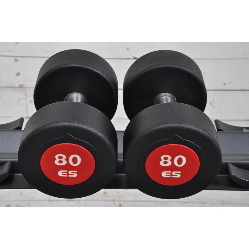 THE FREE SHIPPING code is eSPORT (NEW LOWER PRICE $3.50 / lb 80LB eS eSPORT Urethane Dumbbell – Pair 
