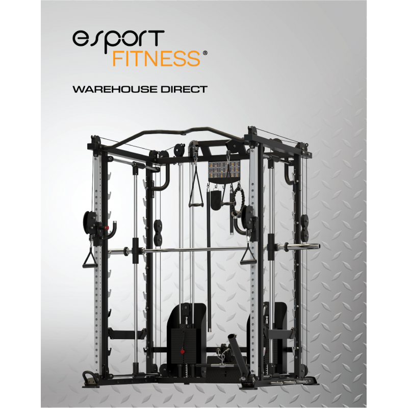 THE FREE SHIPPING code is eSPORT  NEW eSPORT C9 MULTIFUNCTION BODYBUILDING SYSTEM 